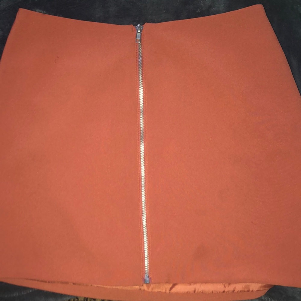 Cute rust skirt